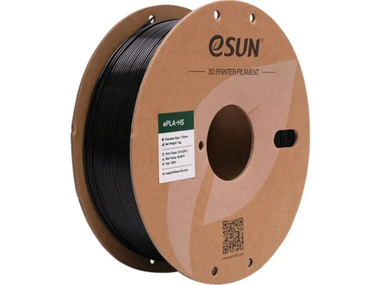 eSun PLA+ Filament zwart 1,75mm 1kg